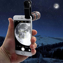 Load image into Gallery viewer, 2018 New Transform Your Phone Into Professional Quality Camera HD360 Zoom Telescope 8X Telephoto Lens Use On Any Smartphone
