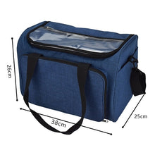 Load image into Gallery viewer, Knitting Needles Sewing Set DIY Storage Bag Crochet Hooks Thread Yarn Storage Bag DIY Organizer Holder Wool Crochet Hooks
