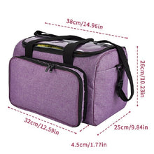 Load image into Gallery viewer, Knitting Needles Sewing Set DIY Storage Bag Crochet Hooks Thread Yarn Storage Bag DIY Organizer Holder Wool Crochet Hooks
