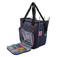 Load image into Gallery viewer, Knitting Needles Sewing Set DIY Storage Bag Crochet Hooks Thread Yarn Storage Bag DIY Organizer Holder Wool Crochet Hooks
